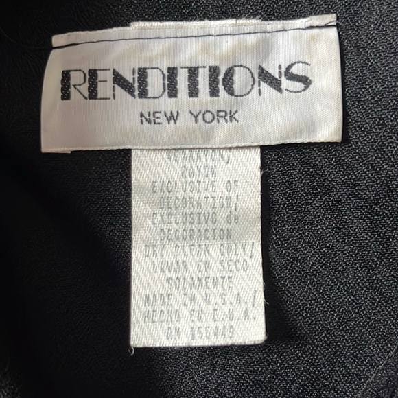 Renditions, New York, Little black dress, Size 12 - Picture 3 of 3